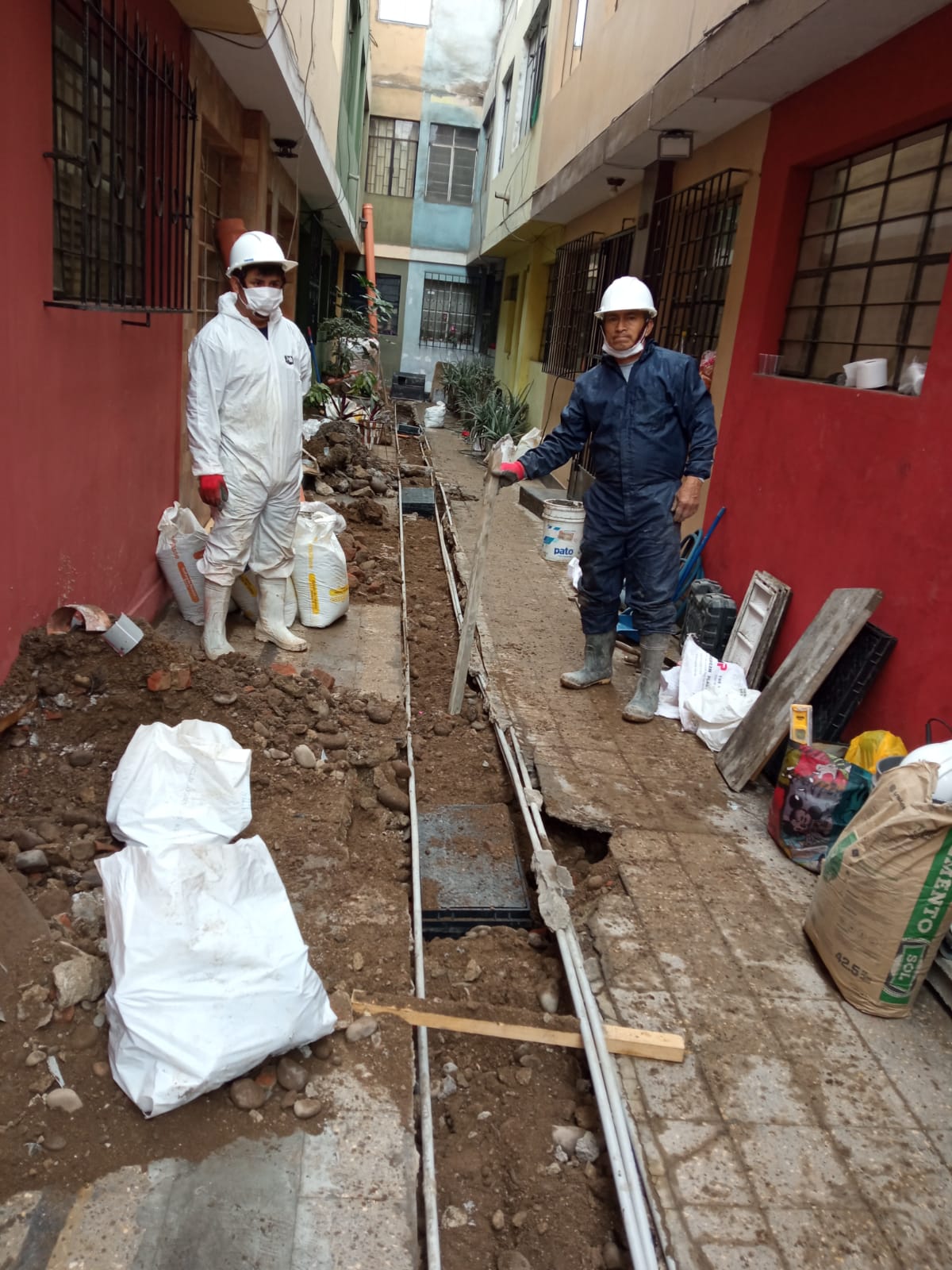 Instalación de redes de agua